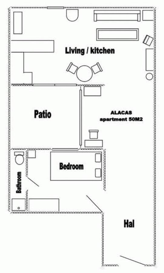 Apartment Alacas Sevilla Dış mekan fotoğraf